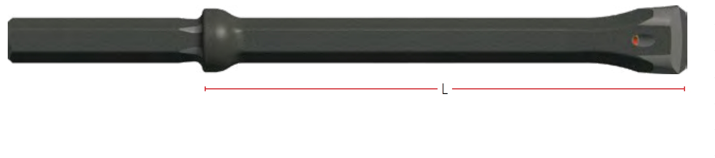 Штанга буровая с шестигранным корпусом серия 13 HMRI24-0434 Штанги и штативы