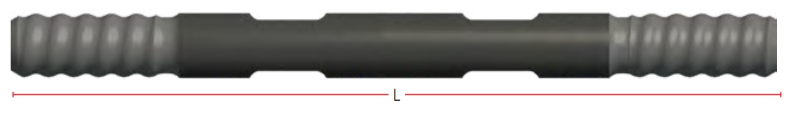 Штанга буровая круглый корпус 32 мм закаленная поверхность HMRR32-3236SH Дуговая сварка (ММА)