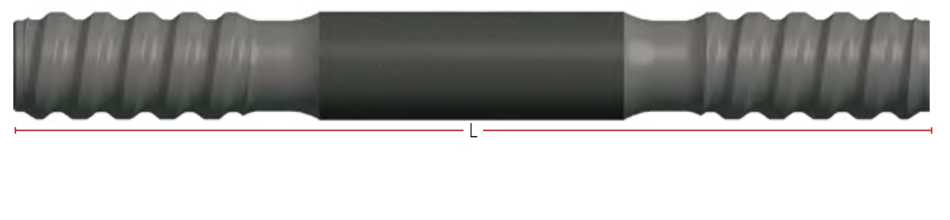 Штанга буровая круглый корпус 45 мм закаленная поверхность HMRR95-4536SH Вспомогательное оборудование