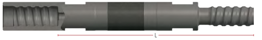 Труба буровая направляющая диаметр 55 мм с заплечиком для глубокого бурения HMRR88-5515SD Буровые