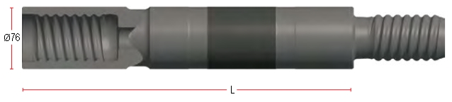 Труба буровая размер резьбы P58 диаметр 76 мм MHRR58-7615SD Анализаторы размеров частиц